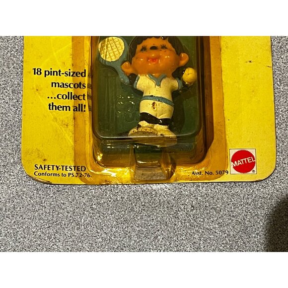 NOS Vintage 1981 MATTEL The Original Mini MONCHHICHI Collectibles 5065 Tennis - Picture 6 of 8